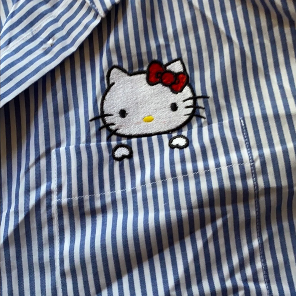 💰2X HOST PICK💰 NWT Hello Kitty X ASOS Pocket And Cuff Embroidery - Picture 8 of 15